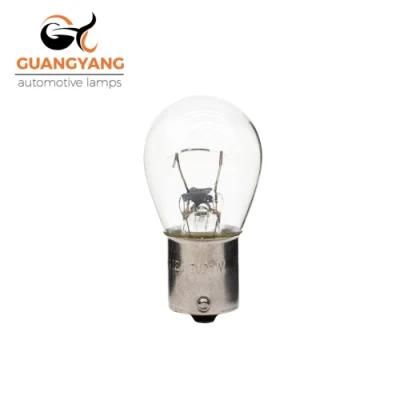 Car Halogen Turn Lamp S25 Ba15s 12V 21W Clear