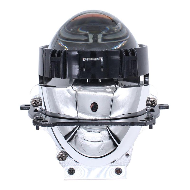 Universal Car 55W 9600lm 3inch Bi LED Projector Lens Headlight with High and Low Beam