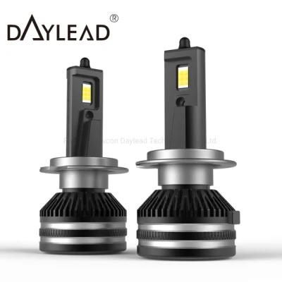 65W Super Bright OEM Waterproof IP68 Csp Chip Fan Cooling Car LED Headlamp