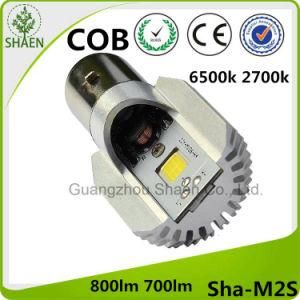 LED Motorcycle Headlight 6500k White M2s Ba20d