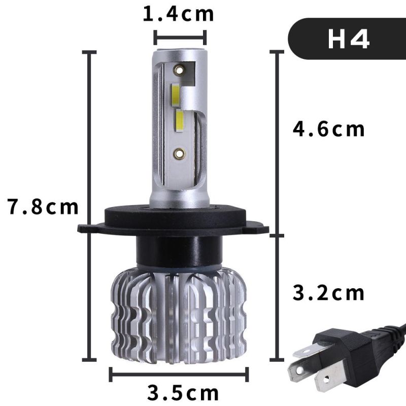 LED Car Light H1 H3 H4 H7 H11 Hb3 Hb4 LED Headlight Auto Lamps
