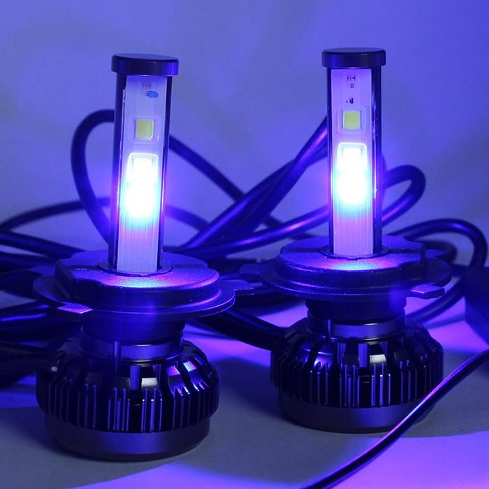 Wholesale Bluetooth Control RGB LED Headlight H4