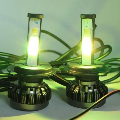 RGB LED Headlight Bulbs H4