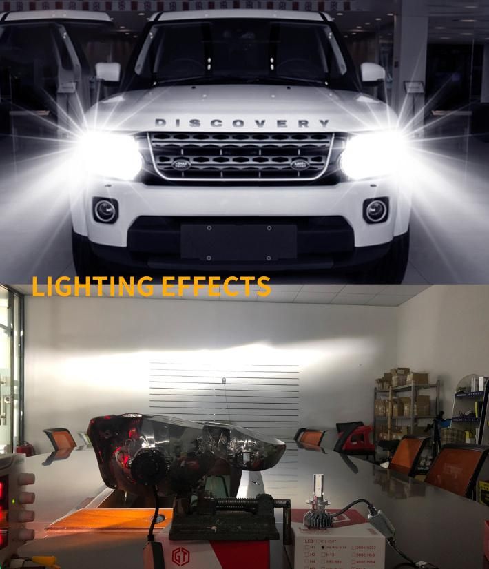 LED Headlight Bulb Upgrade 6000lumen 12V DC