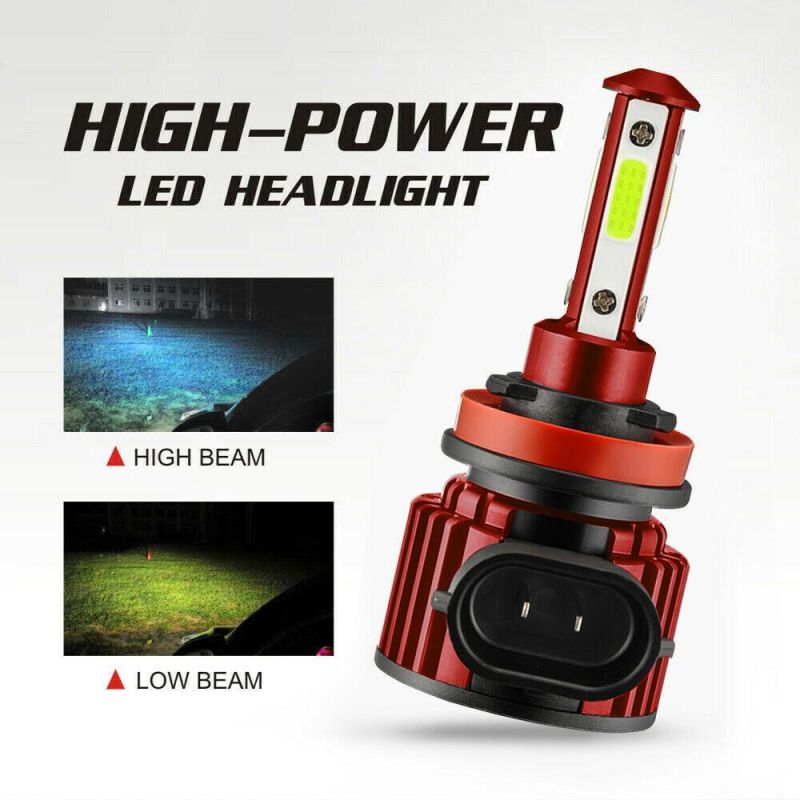 Powerful Super Bright LED Bulb LED Headlight H11 Auto Lamp Car Automobiles LED Head Lamp 12V 24V 8000K Blue Light