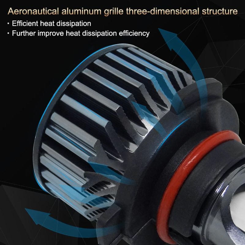 Powerful Super Bright LED LED Headlight 9005 Hb3 Auto Lamp Car Automobiles LED Head Lamp 12V 24V 8000K Blue Light