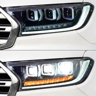 with Turn Signal 3 Len Projector Full LED Headlight Head Lamp Light for Ford Ranger T7 T8 2015 2015-2021