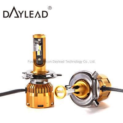 Super Brighter Newest Dual Color Car LED Headlight with Auot 6000K Headlamp