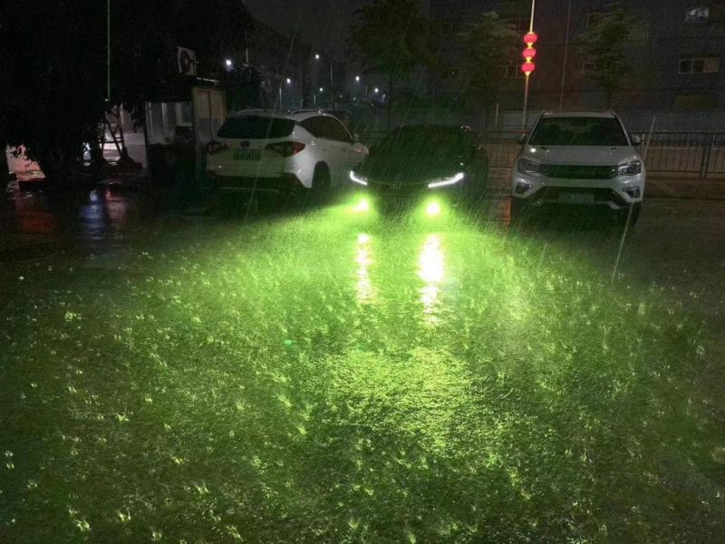 Car LED Auto Lamps Green Lemon Fog Lights H11 H27 880 H3 LED Motorcycle Fog Lights