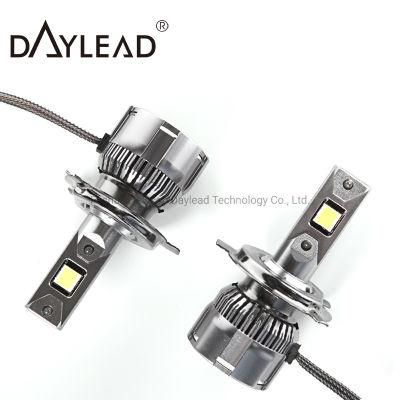 All in One Daylead Factory High Power CREE H7 LED Headlights for 12V 24V Cars Motorcycles