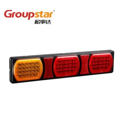 Adr 10-30V Rectangle Heavy Duty Trailer Truck Tractor Indicator Stop LED Tail Lights LED Car Light