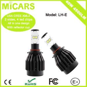 All-in-One Structure IP65 Waterproof 40W 4500lm LED Auto Lamp