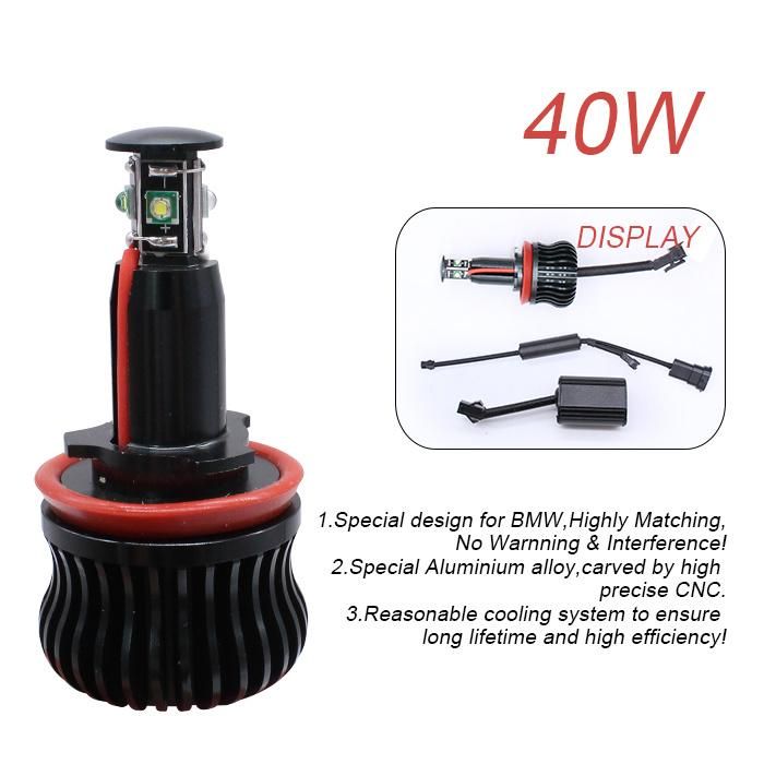 Lightech 6000K Angle Vision with H8 40W Headlight