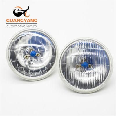 7 Inch Sealed Beam with Halogen Bulb H6014 H6052 Round Warm White