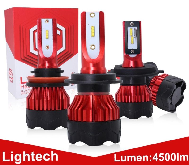 8000lm K5 Auto Parts H7 9006 H4 LED Work Light with LED D2s 3D 4D 5D Car Logo Light