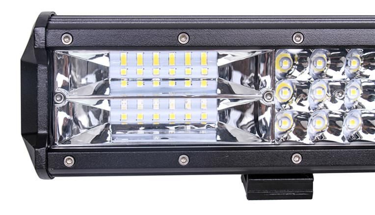 Waterproof 40W 6000K IP67 Three Rows Car Accessories LED Offroad Light Bar
