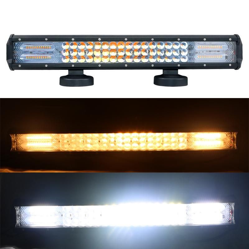 Multicolor 288W Truck Offroad LED Lighting Bar with 4D Lens