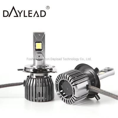 12V 5200lm Car Flip LED Headlights Bulbs H11 H4 H7 9005 9006 High Low Beam Fog Light