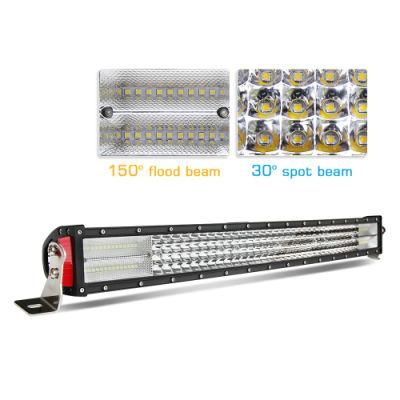 8d 4 Row 564W 32inch Curved LED Light Bar
