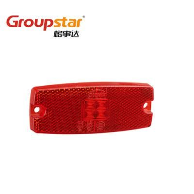 High Quality Rectangle Trailer Outline Marker 24 Volt LED Side Marker Lamp Lights for Truck Trailer