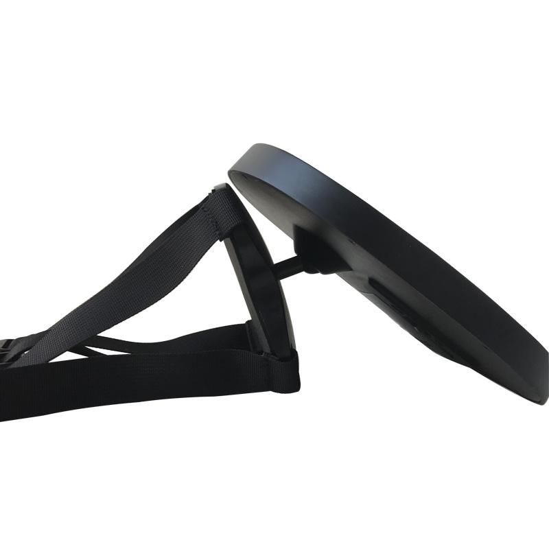 New Acrylic ABS Shatterproof Rotation Design LED Light Baby Safety Car Rearview Mirror for Back Seat