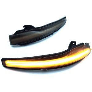 Car LED Light Parts Smoked Side Mirror Sequential W205 Dynamic Blinker