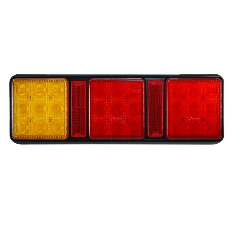 LED 3 Pod Truck Stop Turn Tail Reverse Combination Lamp