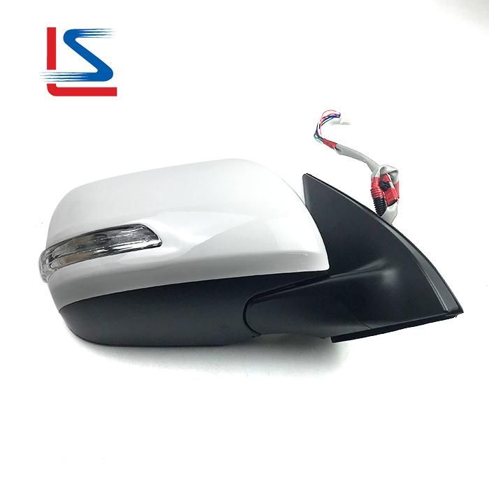 Car Side Mirror for Prado 2010 Mirror Electric Heating LED 7 Lines Rear View Mirrors