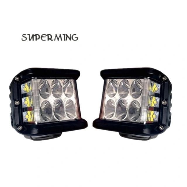 12V 24V LED Flashing Light Fog Light Strobe for Car