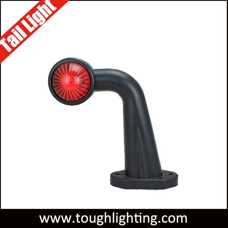 E-MARK 12V Double Face PC Rated Red Clear LED Turn Signal Lights