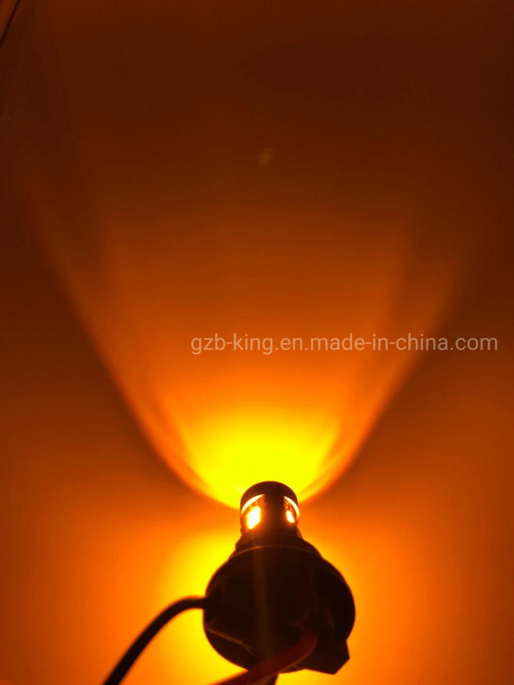 Bau15s Py21W Amber LED Turn Signal Light Bulb