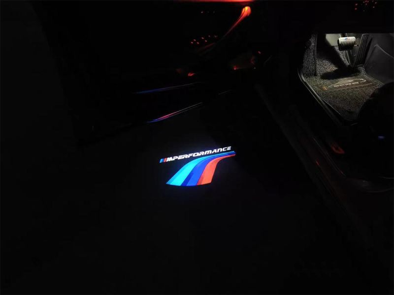 Car Decoration LED Ghost Shadow Car Logo Light