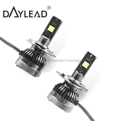 High-Power Car LED Headlight Bulb H4 H7 H11 9005 9006 Auto Lighting System CREE Chip 52W LED Auto Headlight