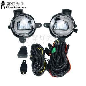 for Toyota Hilux Vigo 2011 2012 2013 2014 Front Bumper LED Fog Light Lamp Bulb with Dynamic Sequential Turn Signal
