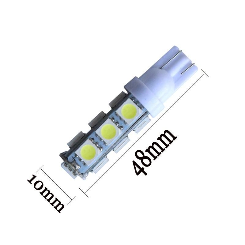 Wholesale T10 13 SMD 5050 LED 13 SMD Car Auto Side Wedge Parking Lights Width Light Clearance Light 7 Colors 12V