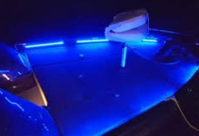 8" LED Utility White Strip Light 15 LED Interior&Exterior Marker Light for Boat UTV