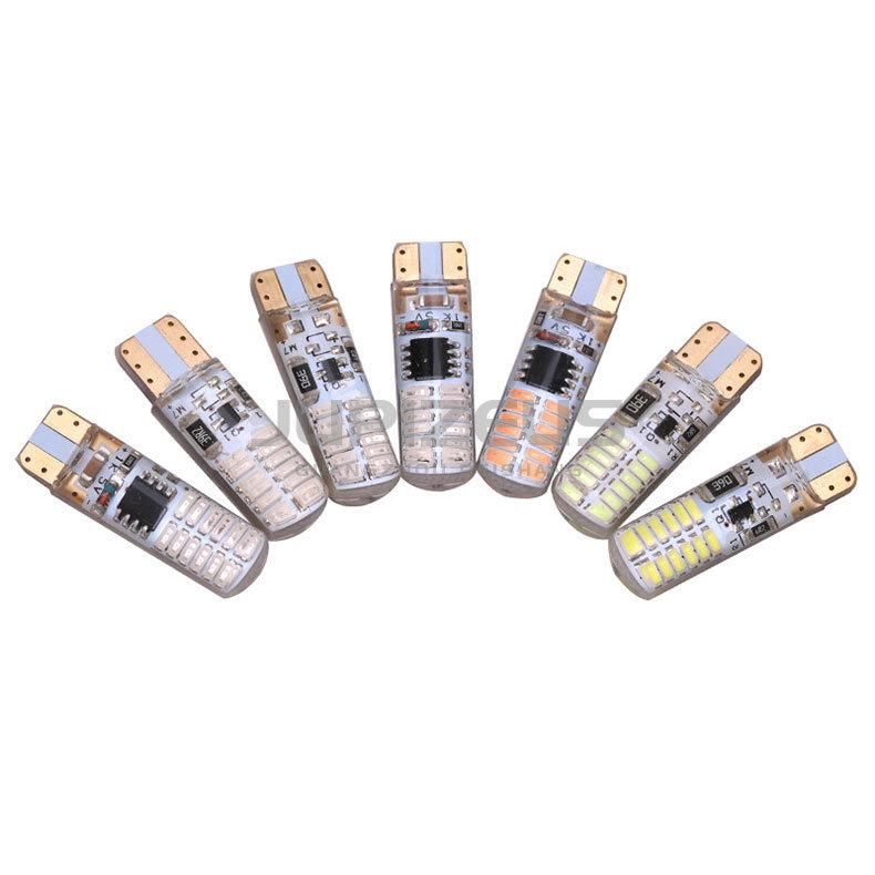 T10 Strobe Flashing 194 W5w 24 12V LED Constant Bright Auto Flash Light Bulbs Strobe Light for Car
