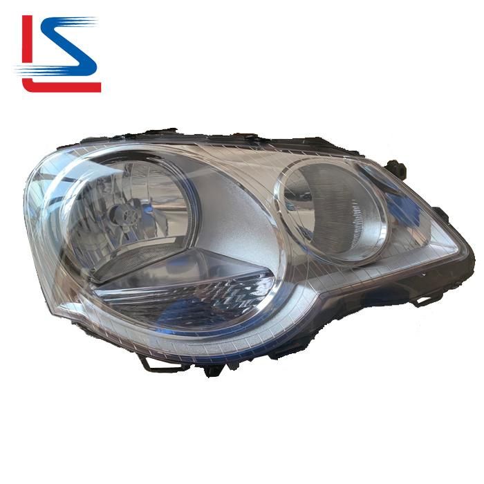 Car Headlight for Polo V 2005-2008 E-MARK R 6q1941008aj L 6q1941007aj