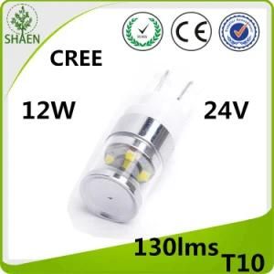 T10 CREE 12W 24V Taper Car LED Light