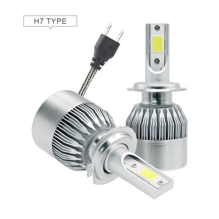 LED Car Headlight H7 H8 H11 9005 Hb3 9006 Hb4 9007 9004 H13 LED Fog Light Bulb 6500K