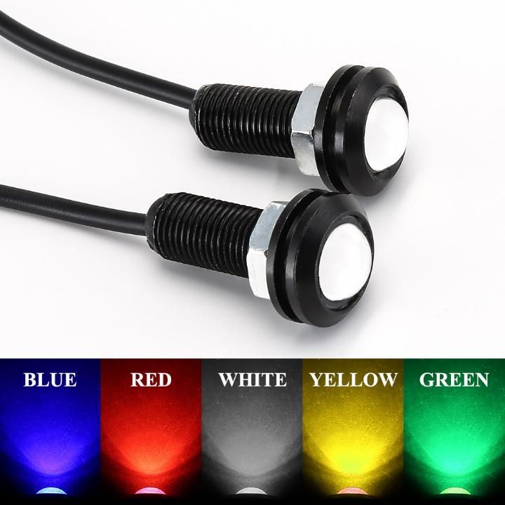 12V LED 18mm Eagle Eye Light High Power Lamp Daytime Running Light Parking Lights Auto Fog Bulb Backup DRL Car Styling