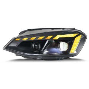 Car Light Auto Parts LED Lights Bixenon Projector Lens Headlight for 2013 Golf 7