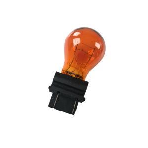 3157 P27/7W 12V 27/7W W2.5*16q Amber International Standard Halogen Lamps Auto Bulbs Backup Fog Stop Tail Turn Lights for Car Bus and Truck.