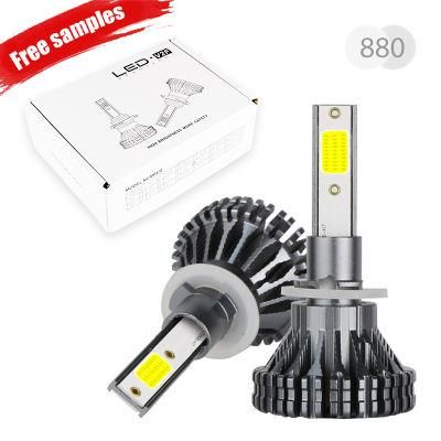 V2f New Plus Seoul LED Chip 2000lm 9005 9006 9007 H1 H3 H4 H7 H11 H13 Car LED Headlight Bulb for Civic