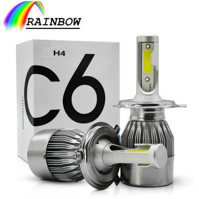 Factory Price Auto Accessories H1 H3 H4 H7 H8h911 9004 9005 9006 9007 COB LED Headlight/Globe/Bulbs/Light/Global/LED Bulb/Lamp