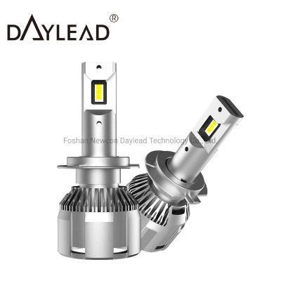 45W 8000lm High Lumen Vehicle Lights Fan Cooling H4 LED Headlight