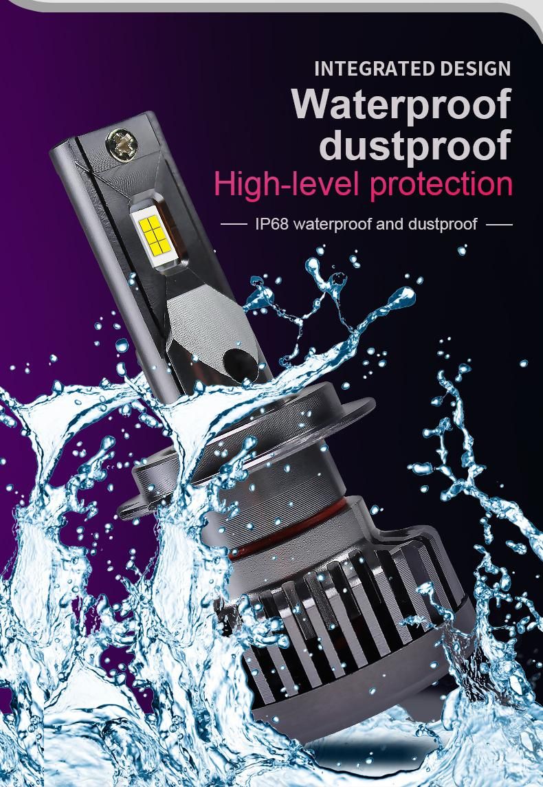 Auto Lighting Systems G20 Double Copper Tube Headlights LED 150W 26000lm Auto LED Headlight Bulbs H11 H4 9005