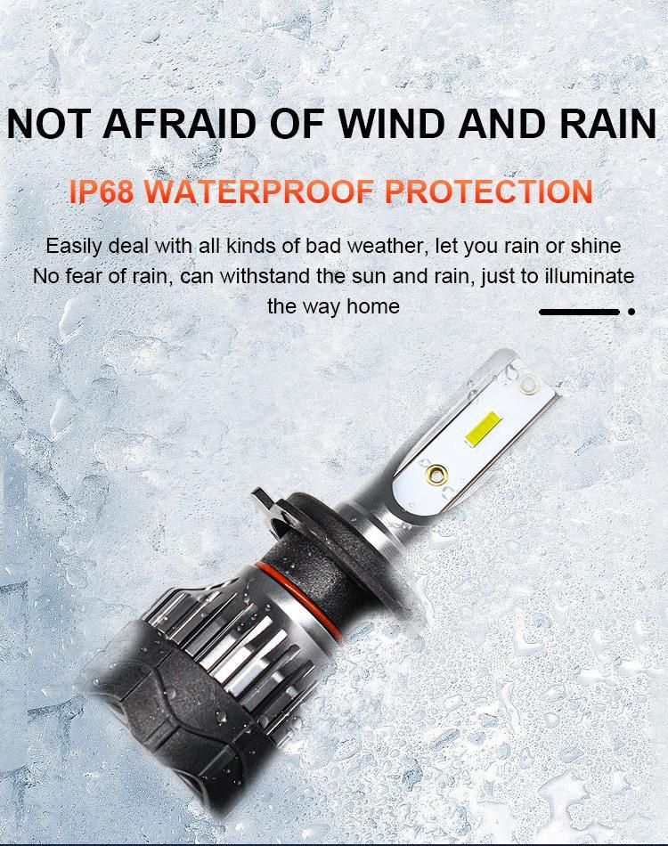 K5 Black Csp Bright High Low Beam High Power Auto Fog Light 12000lm LED Car Light 3000K 4300K 6000K H7 LED H4 H11 Auto LED LED Headlights