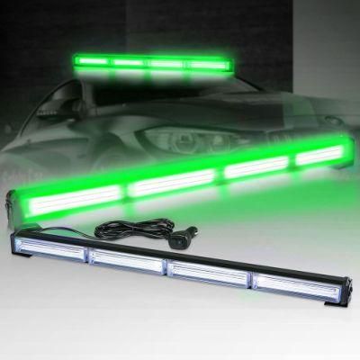 12V 24V Green LED Traffic Advisor Safety Directional Strobe Light Bar