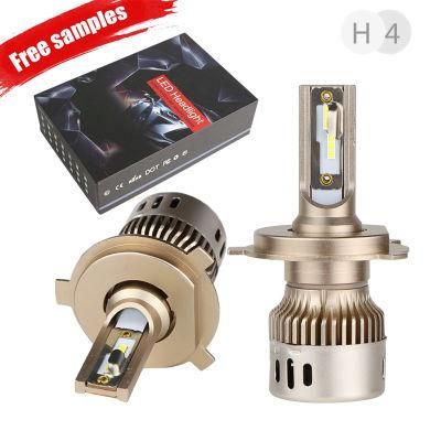 Brightest 6500lumen H1 Hb3 9003 Hb4 H7 H8 H9 H11 LED Motorcycle Headlights Bulbs LED Car Headlight H1